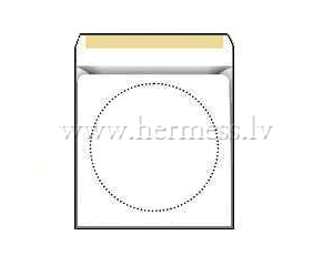 Aploksne CD /127*127/ pal.D100mm, 10gb.Diskiem